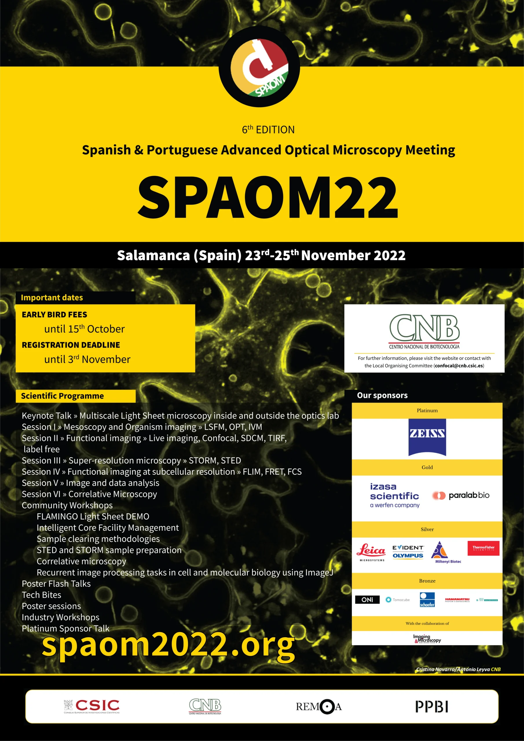 SPAOM 2022 poster
